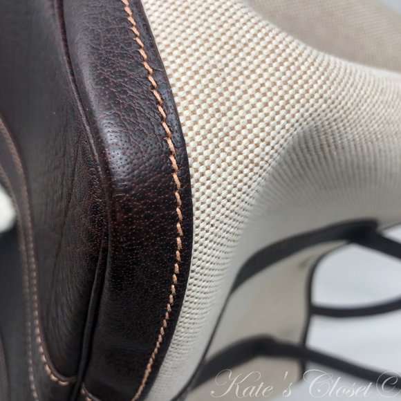 HERMES Garden Party Canvas Beige - Picture 16 of 16